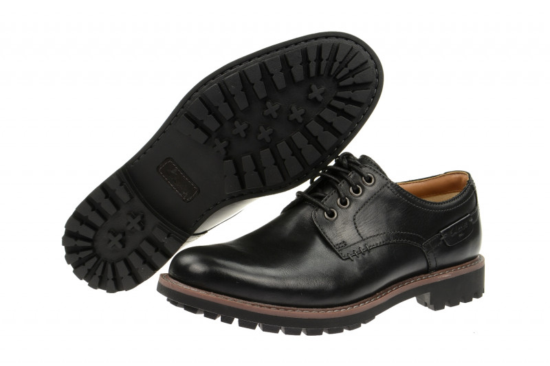 Clarks Montacute Hall Schuhe schwarz