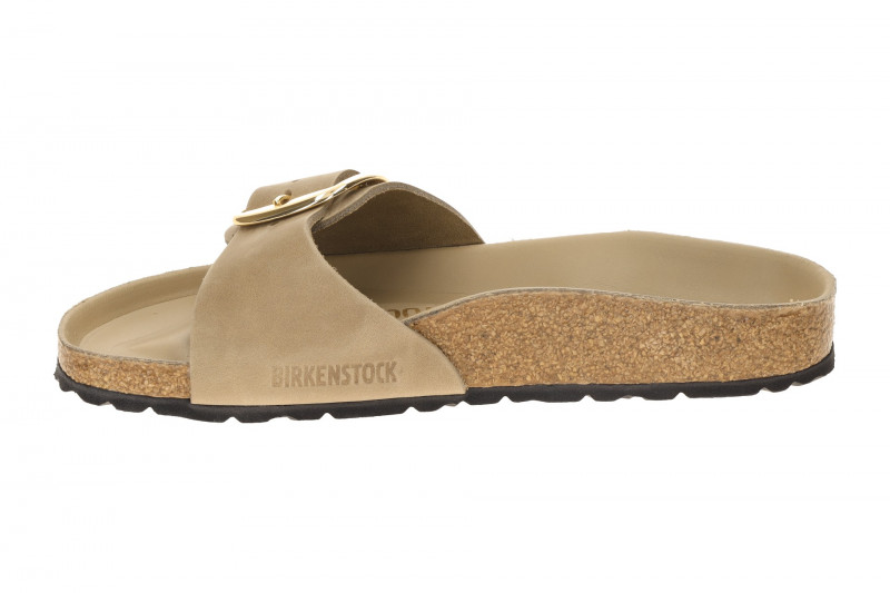 Birkenstock Madrid Big Buckle Pantolette braun tabacco 1030467