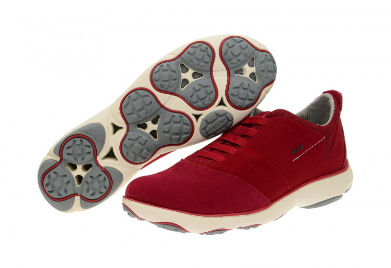 Geox Nebula Schuhe rot weiß U52D7B