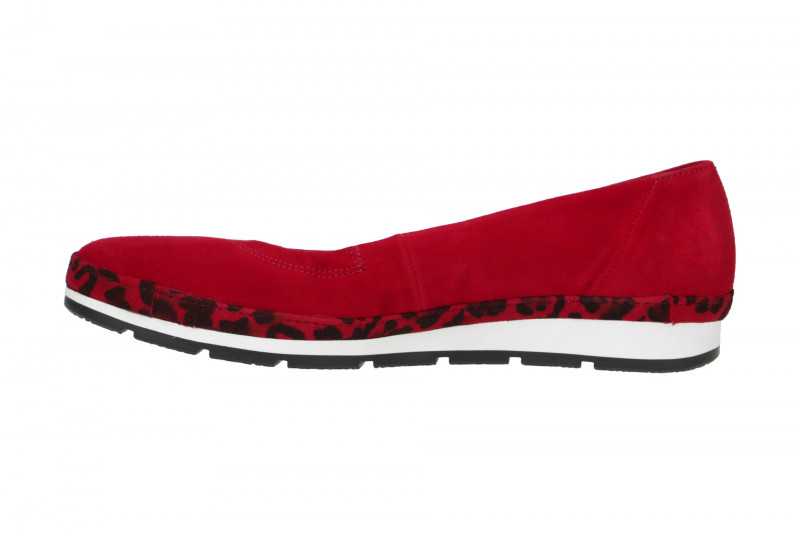 Gabor Ballerina Schuhe rot Luchs 42.400.49
