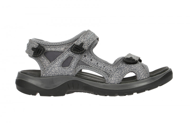 Ecco Offroad Damen Sandale grau Laser