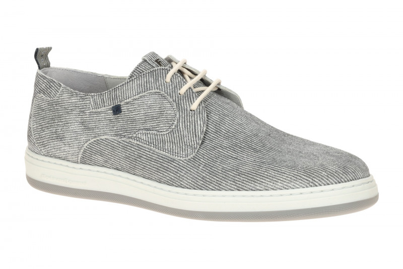 Floris van Bommel De Dijker Schuhe grau weiß H-Weite 30309