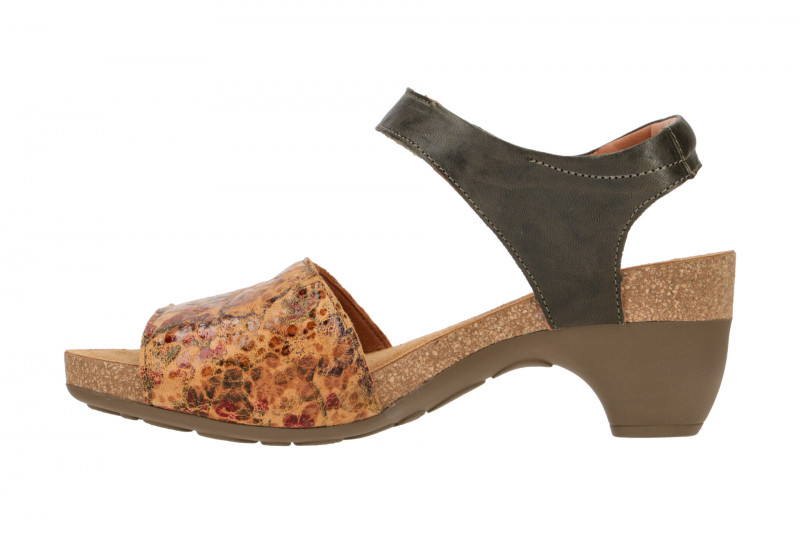 Think Traudi Sandale hellbraun effekt