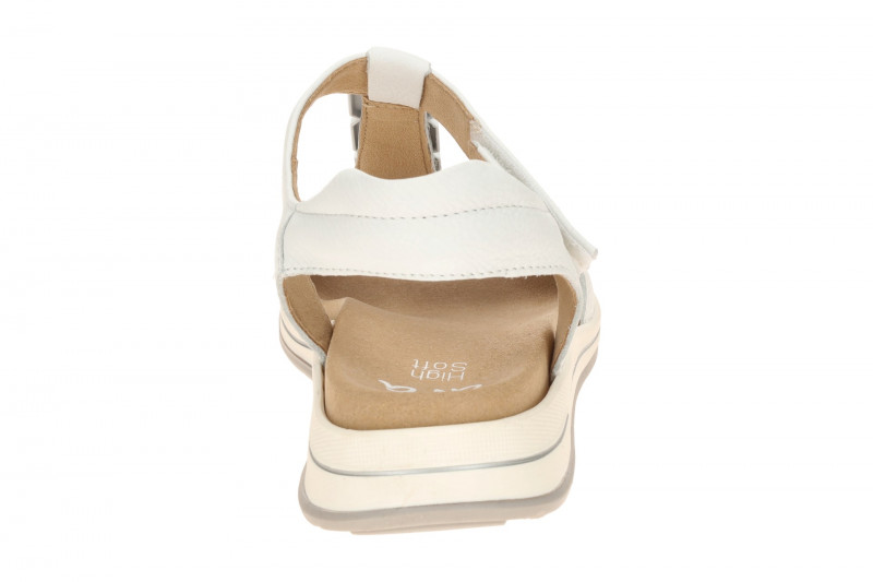 ara Osaka T-Steg Sandale weiß silber H-Weite 12-34810