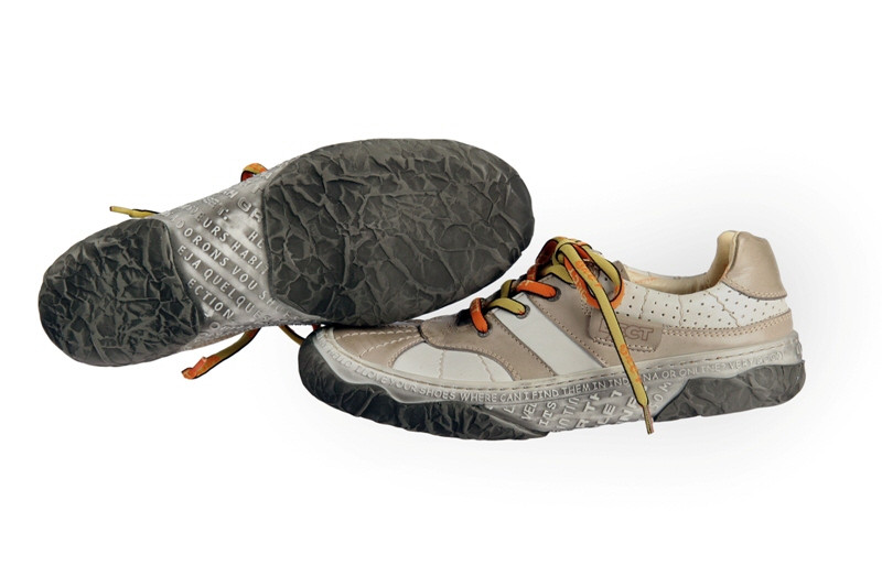 Eject Shara Schuhe grau weiß 13582/1