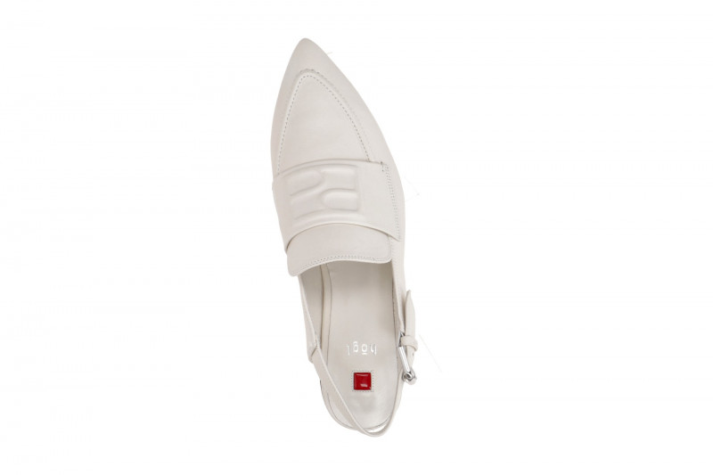 Högl Pam Hochfront Sling Pumps creme weiß 0610