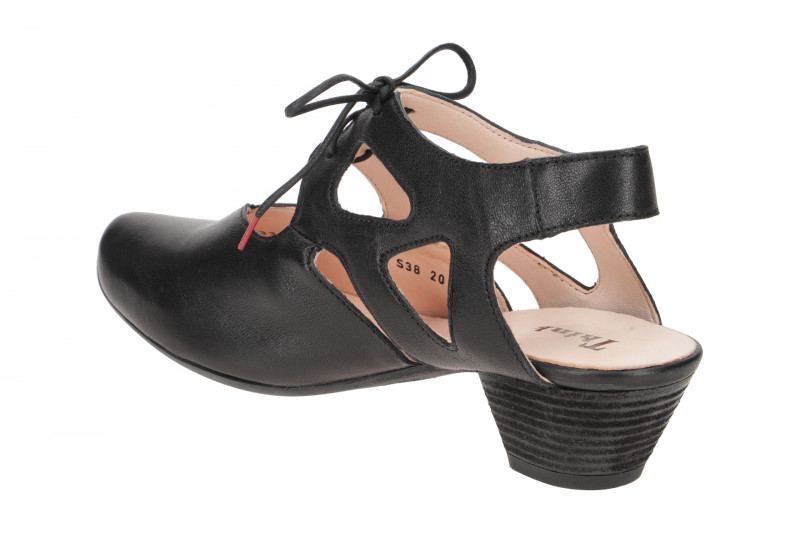 Think Aida Sling Schnür Pumps schwarz 726