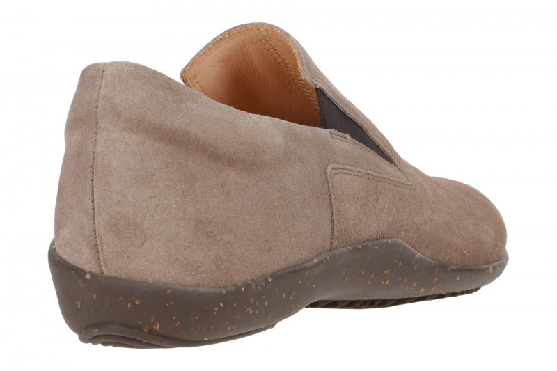 Think Stone Slipper Schuhe grau Velour 474