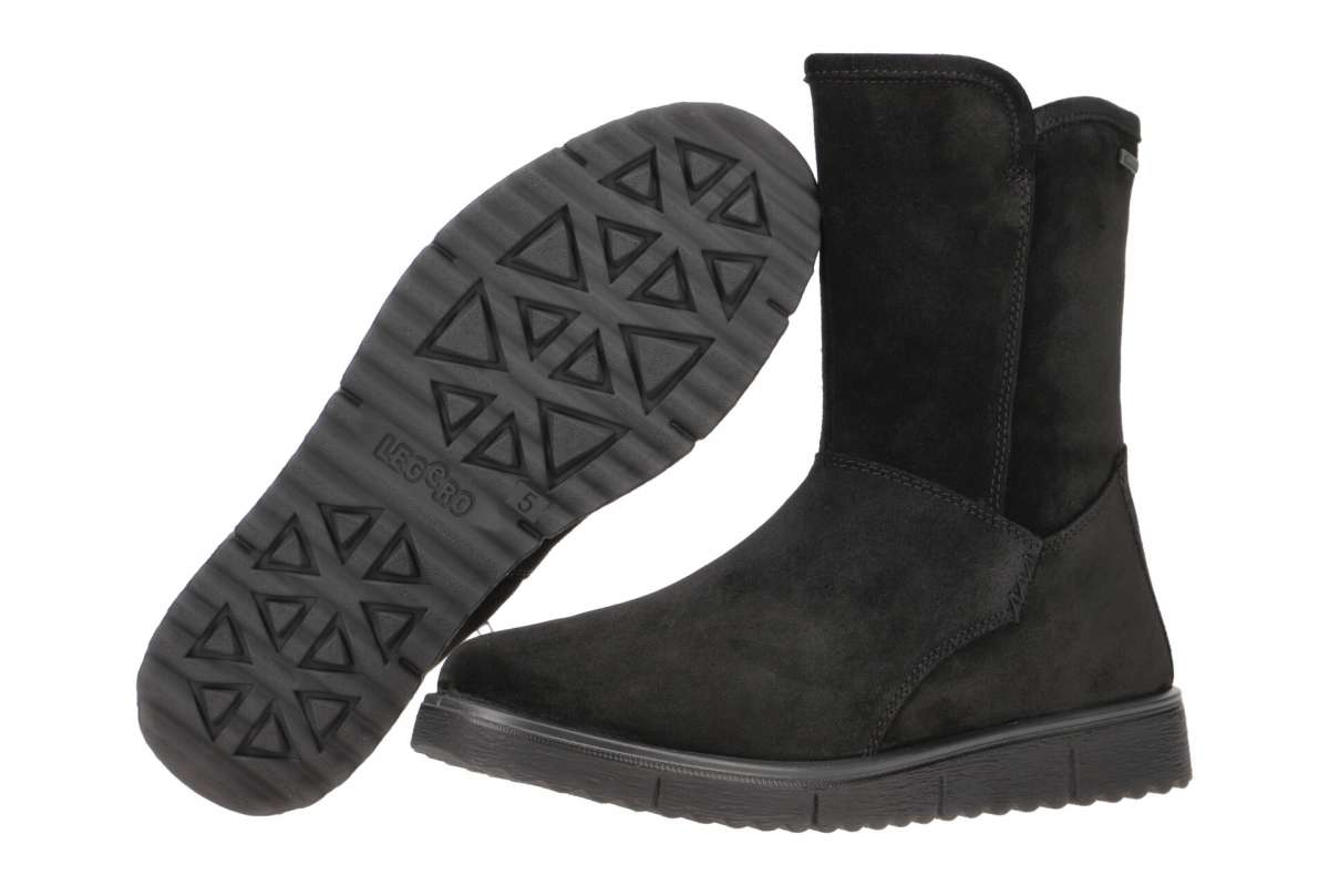 legero campania stiefel schwarz