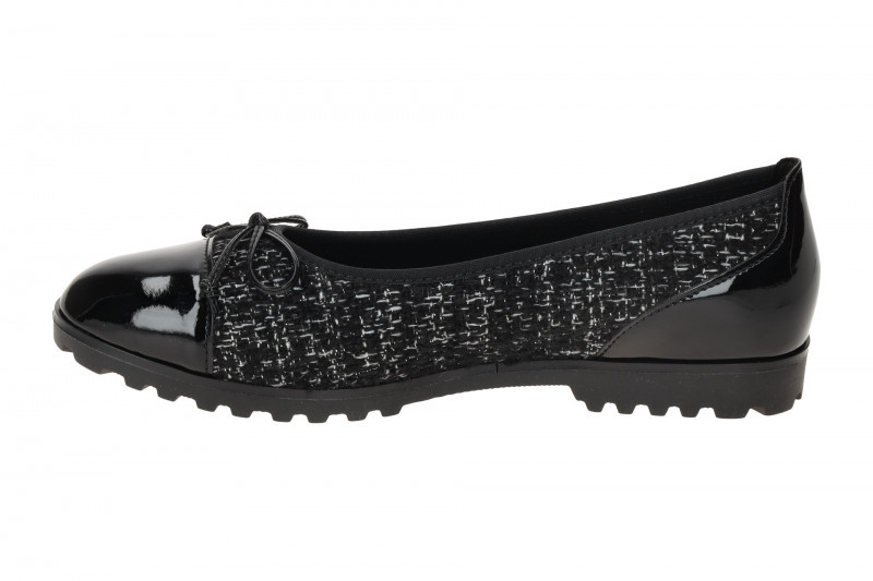 Gabor Ballerina schwarz grau Glitzer 74.100.47
