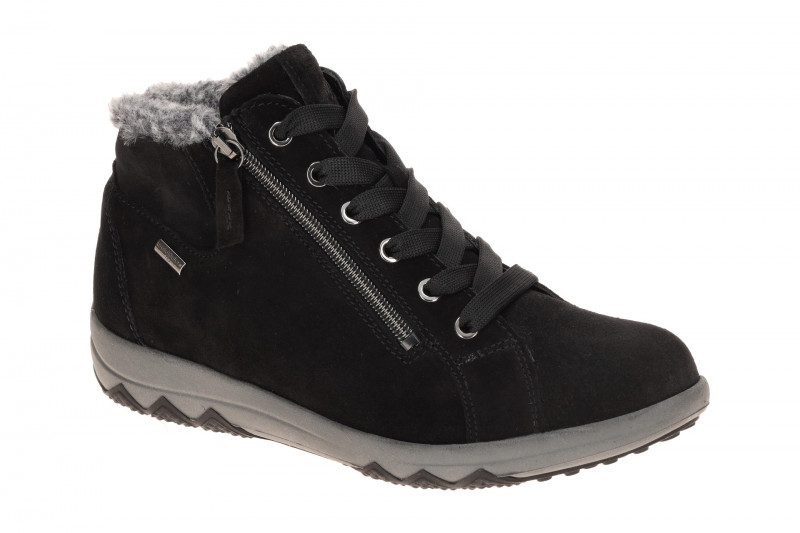 Waldläufer Teresa Winter Stiefelette schwarz H-Weite Waterproof 961971