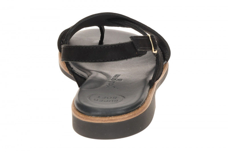 Paul Green Zehentrenner Sandalen schwarz 6216