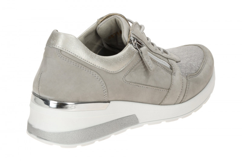 Waldläufer Clara Schuhe Sneaker stein grau H-Weite OrthoTritt 939H01