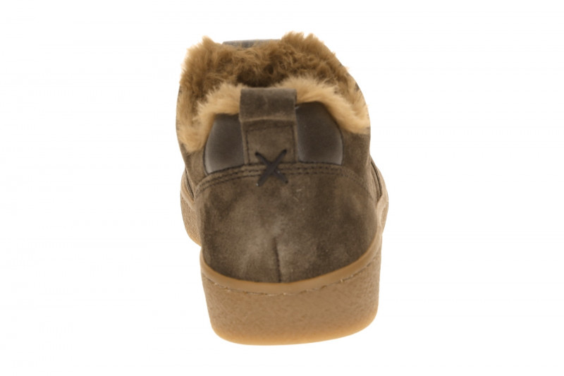 Gabor Sneaker Schuhe braun mocca Fellkragen 6024.01
