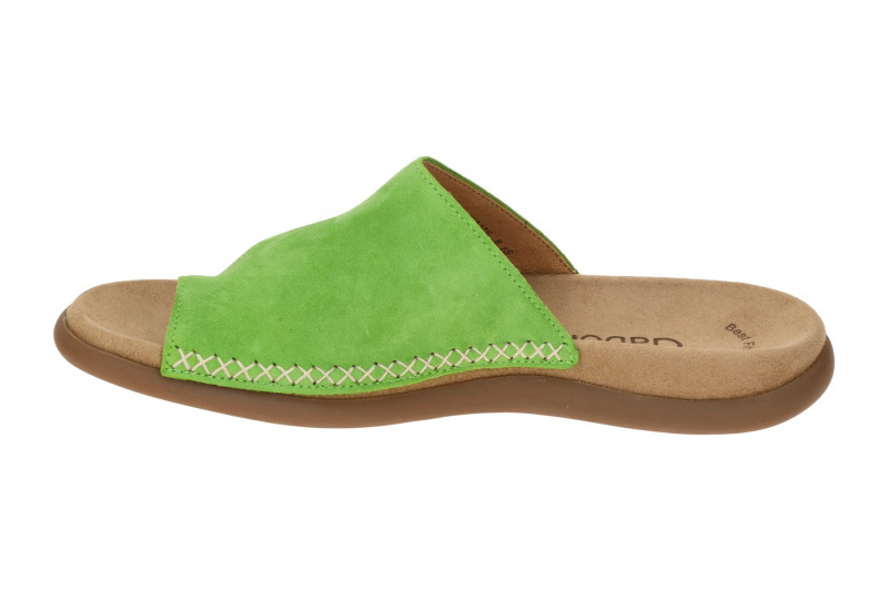 Gabor Zehentrenner Pantolette grün 63.700.19