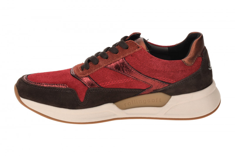 Gabor RollingSoft Schuhe rot braun 76.957.42