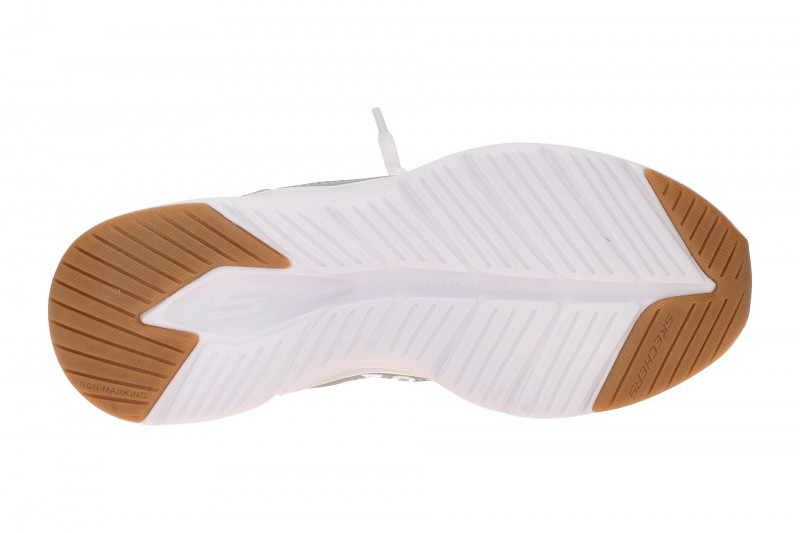 Skechers Contour Foam Schuhe weiß rosa Kinder Slip-Ins Sneaker