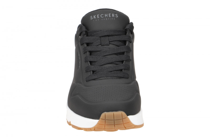 Skechers Uno Schuhe schwarz weiß Sneakers 52458