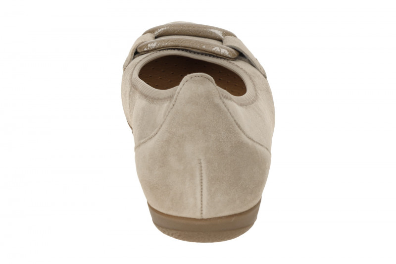 Gabor Schuhe Ballerina Slipper grau kiesel 74.166.12