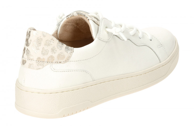 Gabor Schuhe Sneakers weiß Nappa Leo 43.342.20