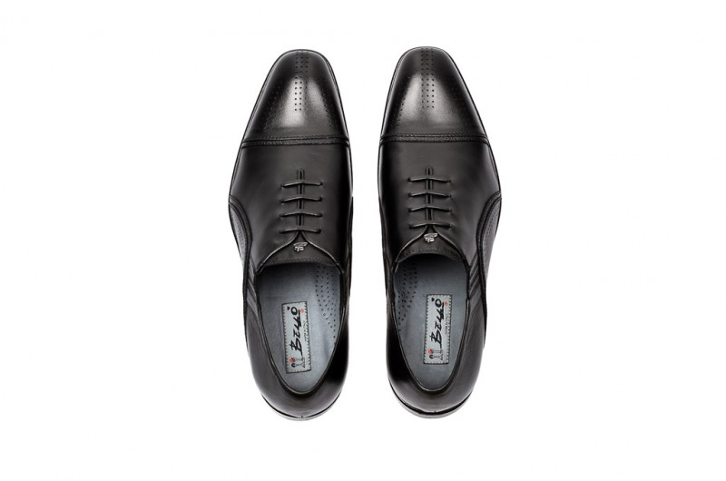 Bello Nappa Nero Schuhe in schwarz Slipper D0849