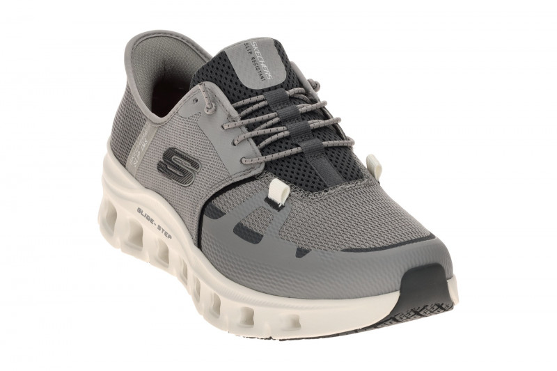 Skechers Glide Step Pro SR Schuhe grau Herren SLIP-INS 200337EC
