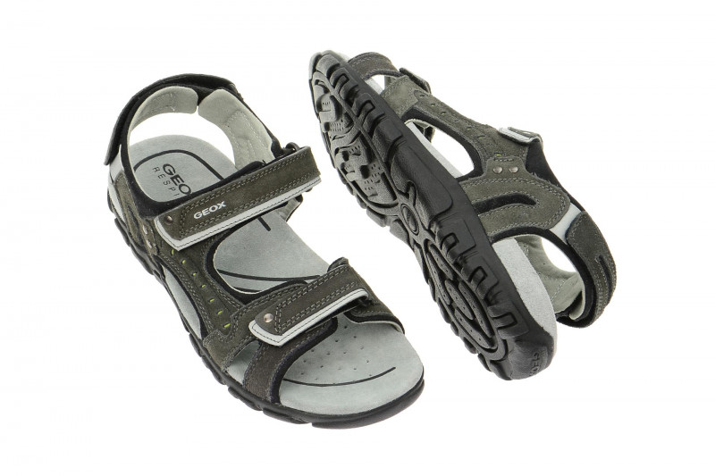 Geox Sandal Strada mud grau U5224A 02210 C6524