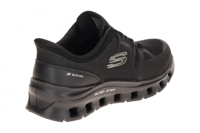 Skechers Glide Step Pro Schuhe schwarz SLIP-INS Waterproof 150487