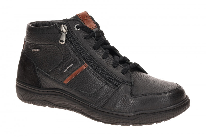 Josef Seibel Baxter 50 Schuhe Stiefel schwarz Waterproof K-Weite