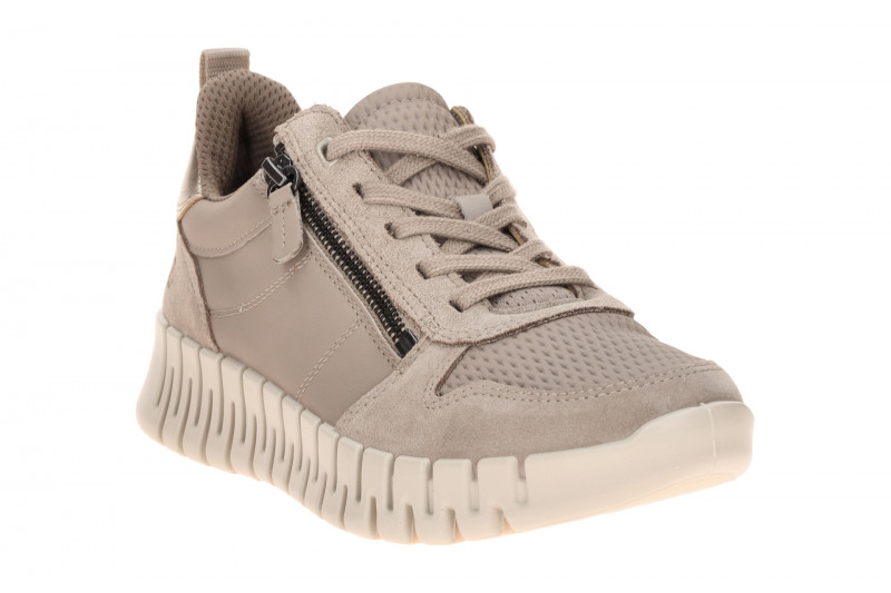 Ecco Gruuv Schuhe grau Damen Zip Sneakers 218353