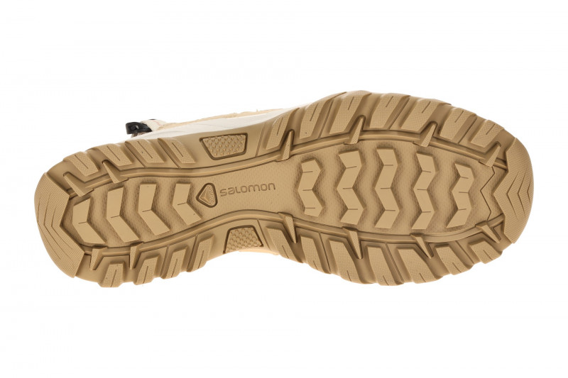 Salomon Alhama Schuhe beige gelocht Damen 477868