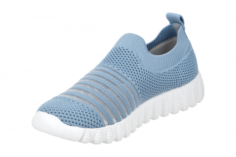 Bernie Mev Wylie Schuhe Slipper hellblau Vegan