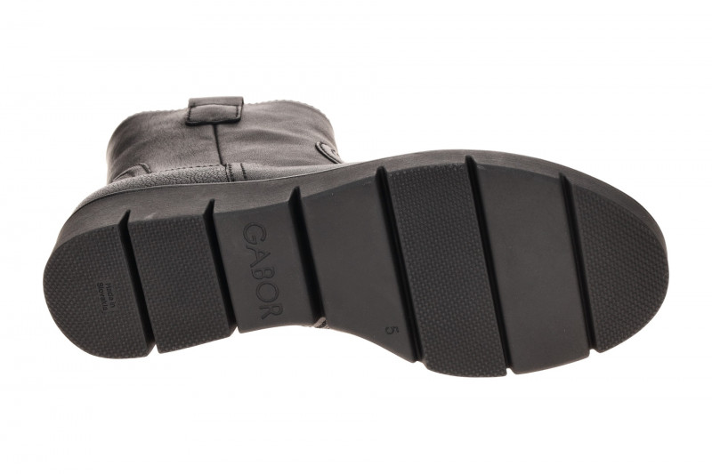 Gabor Keil Stiefel schwarz Glattleder 8005.01.001