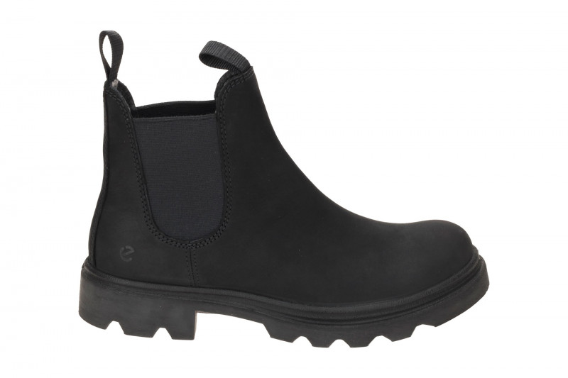 Ecco Grainer Chelsea Stiefelette schwarz Nubuck 214703