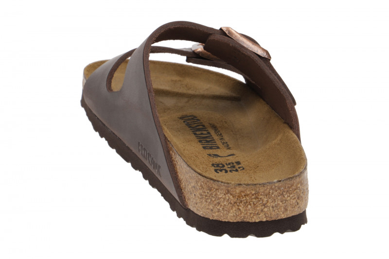 Birkenstock Arizona BS Pantolette braun habana Schmal 52533