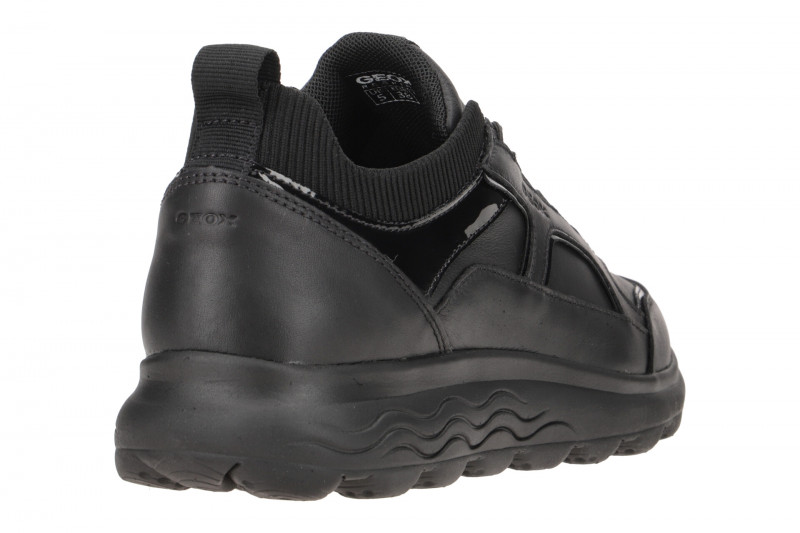 Geox Spherica Schuhe schwarz Damen Sneakers D26NUC