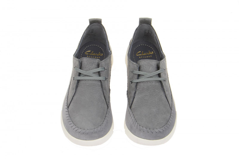 Clarks Tri Angel Schuhe grau Nubuck