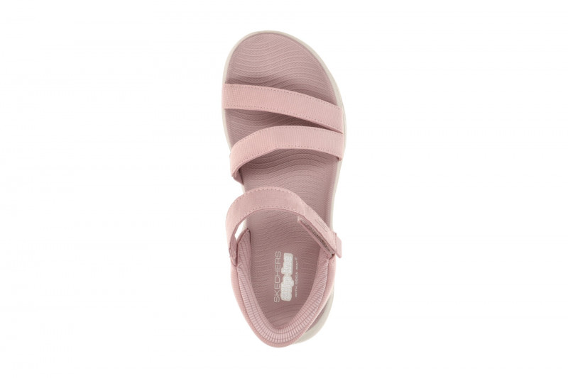 Skechers Sandalen Go Walk Gliede Step rosa Slip-Ins 141269