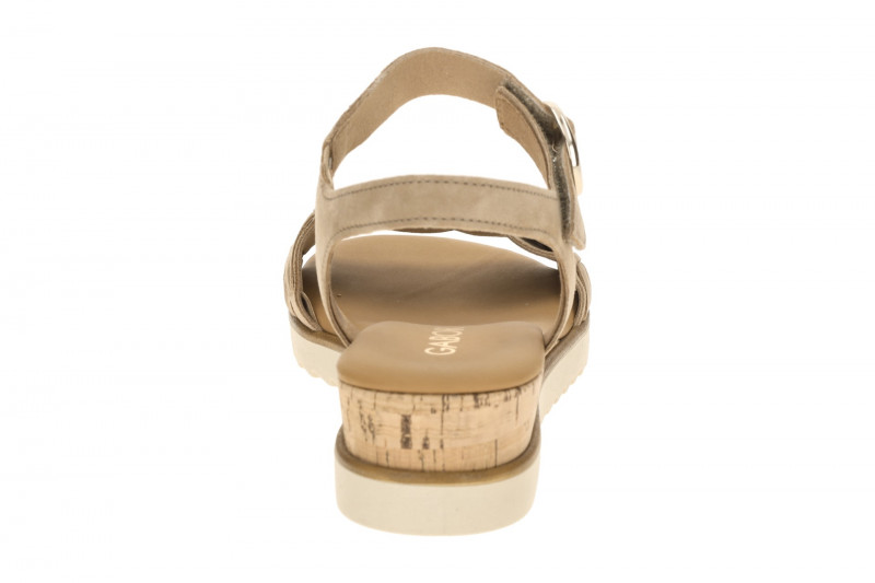 Gabor Keil Sandale sand beige Velour 82.758.30
