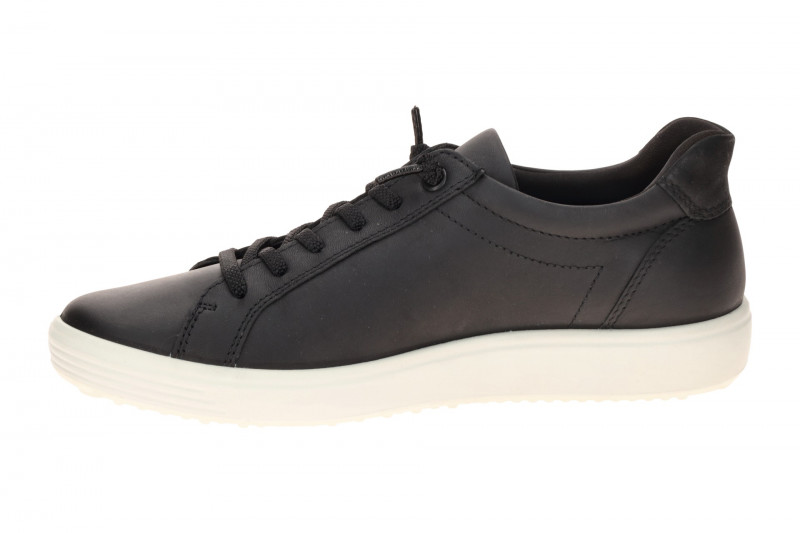 Ecco Soft 7 Schuhe Slipper schwarz Easy Slip Gummizug 490583