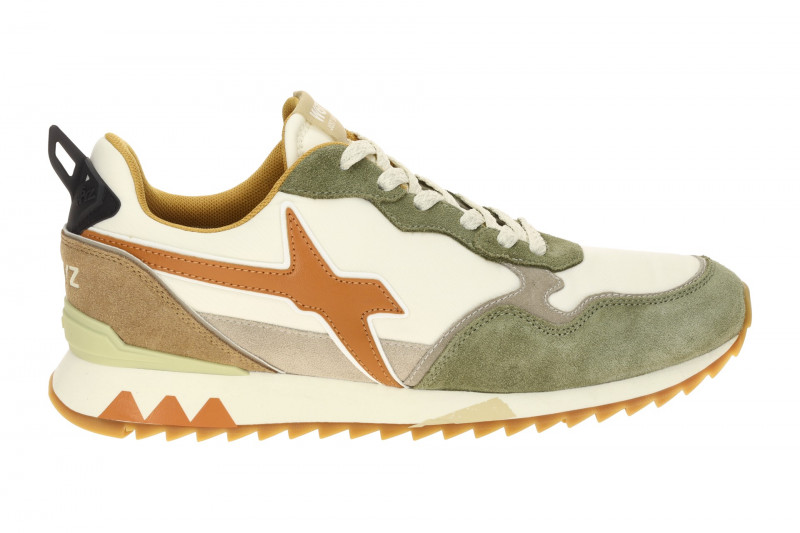 W6YZ Jet Sneakers Schuhe grün weiß Herren