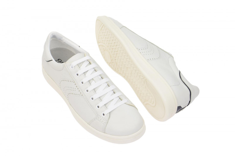 Geox Respira Warrens B Sneakers in weiß Herrenschuhe