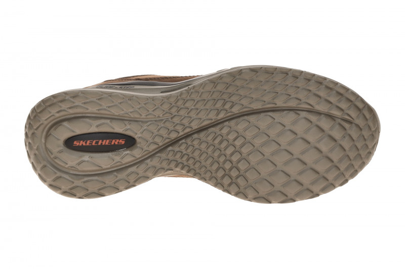 Skechers Arch Fit Herren Sneakers Schuhe braun GLIDE STEP 210981