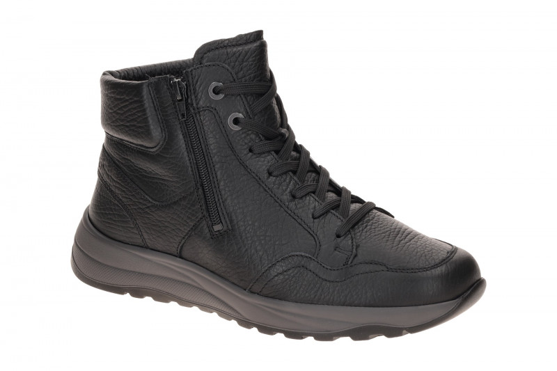 Waldläufer John Stiefelette schwarz K-Weite 662801