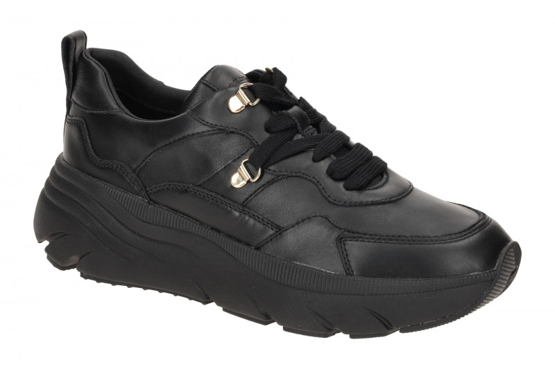 Geox Diamanta Schuhe Sneaker schwarz Nappa D36UFE