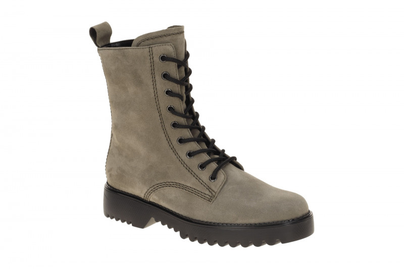 Gabor comfort Stiefelette grau Velour 72.755.30