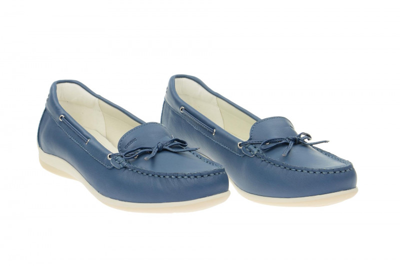 Geox Yuki Slipper Mokassin blau - D5255B