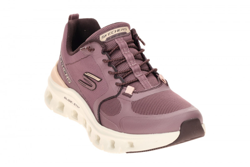 Skechers Glide Step Schuhe Slipper lila 150484