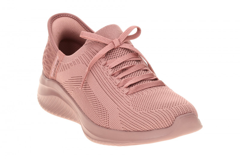 Skechers Ultra Flex Slipper Schuhe rosa SLIP-INs 150447