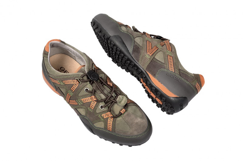 Geox Snake T Schuhe in elephant braun U3407T